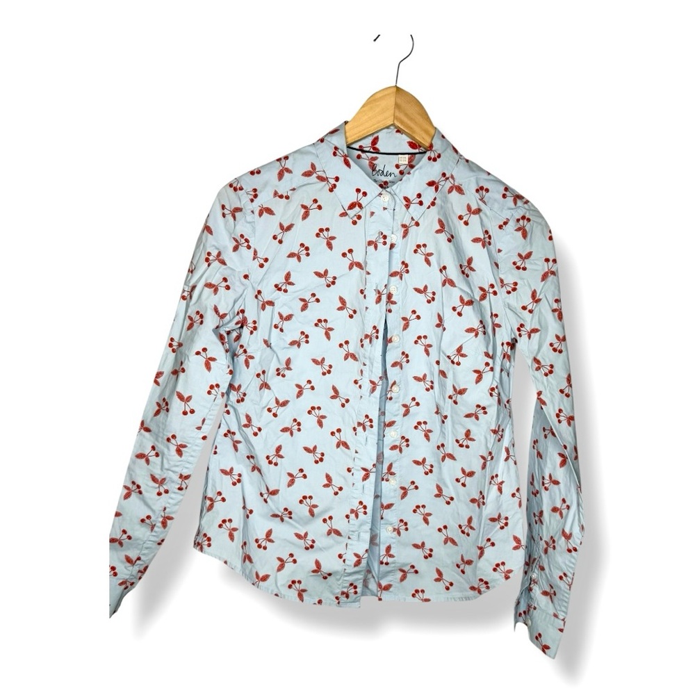 Boden Life is a Bowl Full of Cherries Button-Up Shirt - Picture 2 of 8